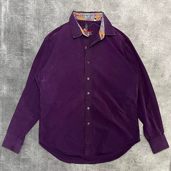 Robert graham vivid mens button - Picture 1 of 8